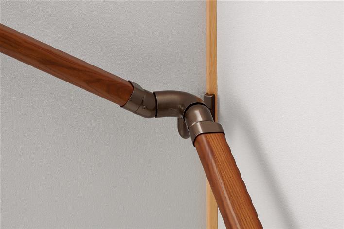 入隅コーナーフレキシブルブラケット/EWT12BF35♯AG（アンティックゴールド）(cm-312972)[販売単位:1] | TOTO 入隅コーナーFブラケット φ35ウォームシルバー