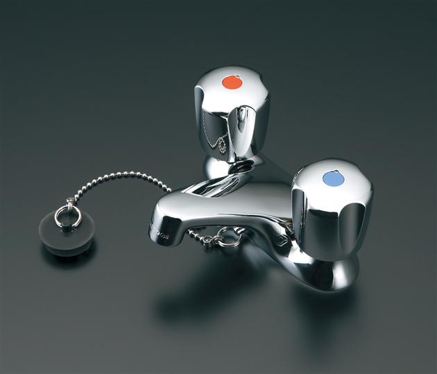 TOTO 浴室バス水栓 台付きタイプ  TBJ20S浴槽用（シャワー無し） 混合水栓 蛇口 デッキタイプ  - 1