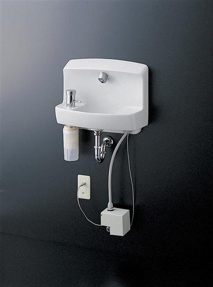 送料無料】TOTO 手洗器 LSW870ASS<br>（自動水栓発電タイプ・壁