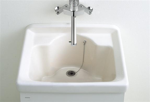 定番NEWTOTO 洗濯流しユニット LAA604SA 新品未使用品 洗面台、洗面ボウル（鏡なし）