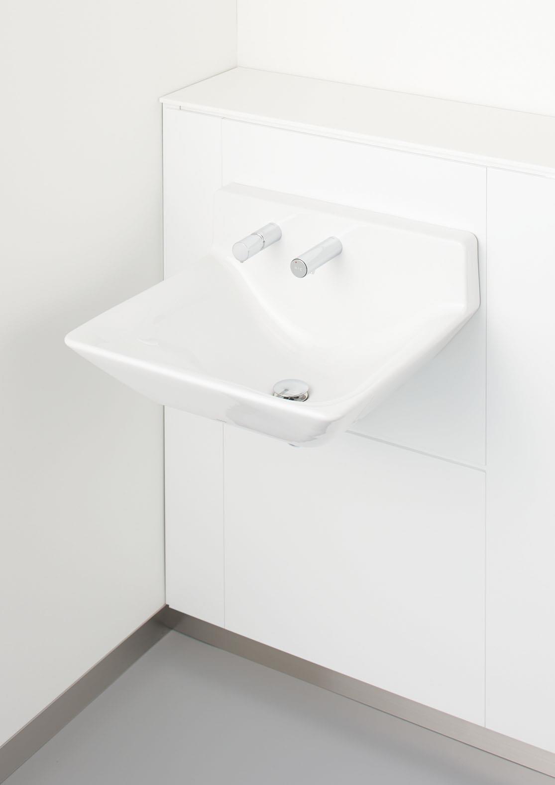 LSK870ASR TOTO コンパクト手洗器 オートストップ水栓 Ｓトラップ - トイレ