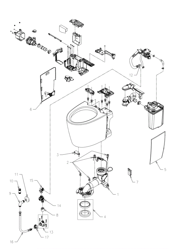 分解図情報 | TOTO:COM-ET [コメット] 建築専門家向けサイト